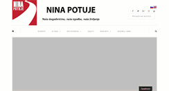 Desktop Screenshot of nina-potuje.com